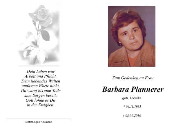 Frau Barbara Plannerer