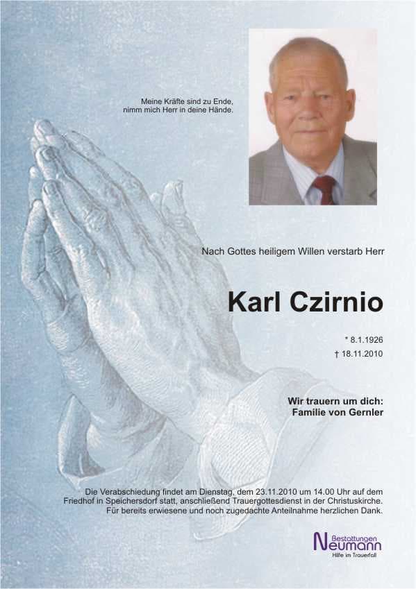 Herr Karl Czirnio