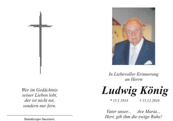 Herr Ludwig König