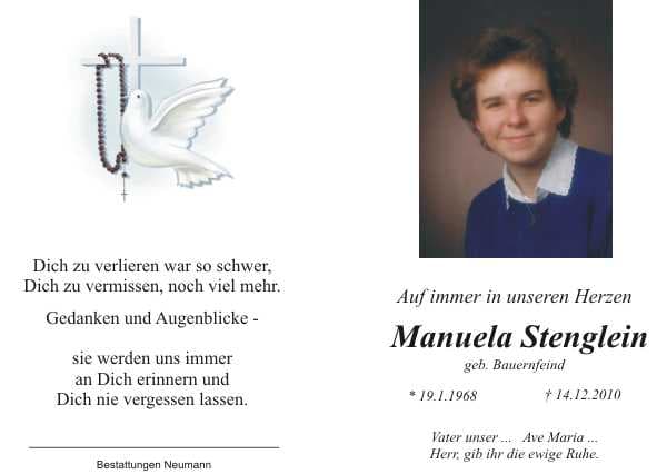 Frau Manuela Steinlein