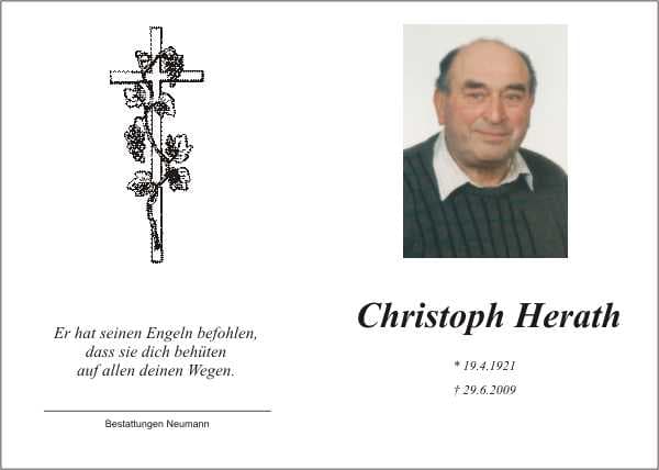 Herr Christoph Herath