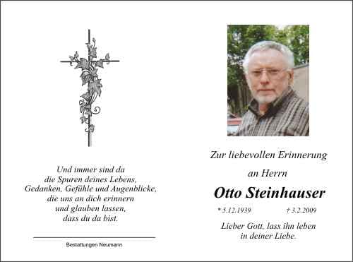 Herr Otto Steinhauser