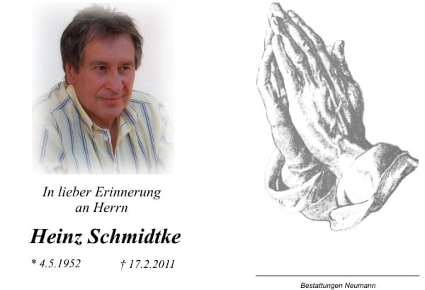 Herr Heinz Schmidtke