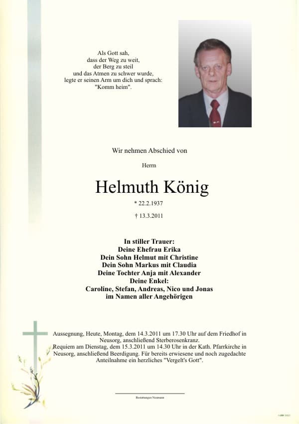 Herr Helmuth König
