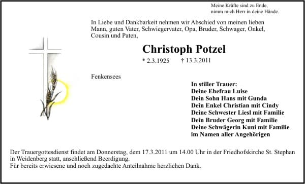 Herr Christoph Potzel