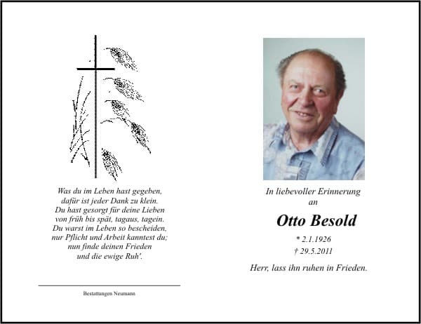 Herr Otto Besold