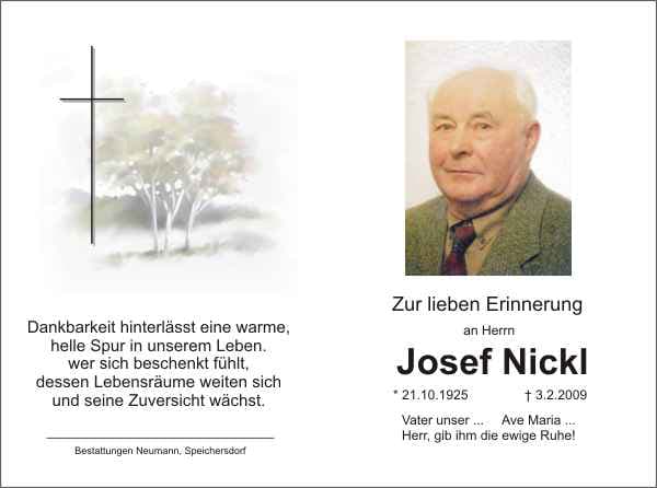 Herr Josef Nickl
