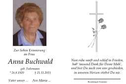 Frau Anna Buchwald