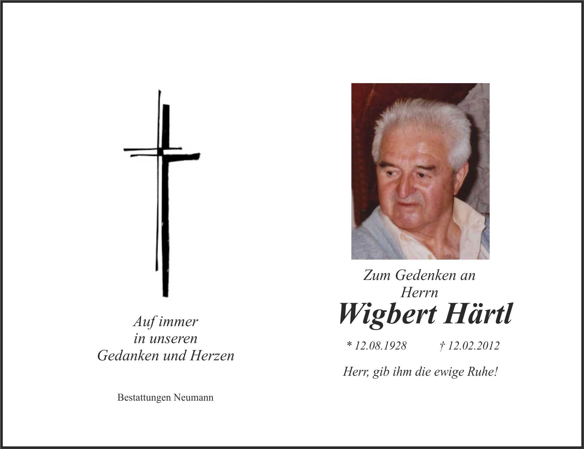 Herr Wigbert Härtl