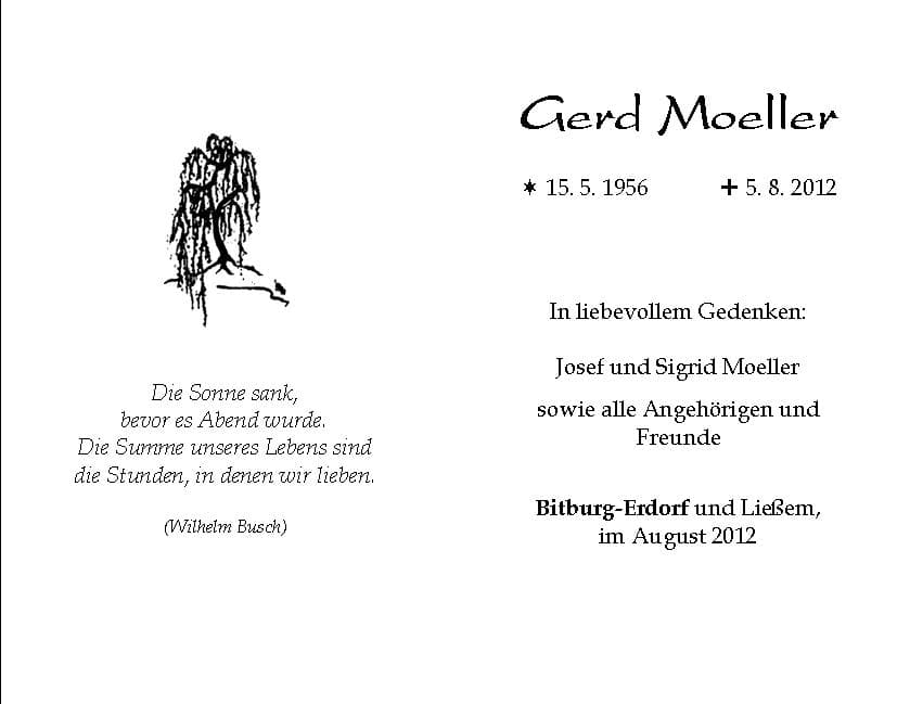 Herr Gerd Moeller