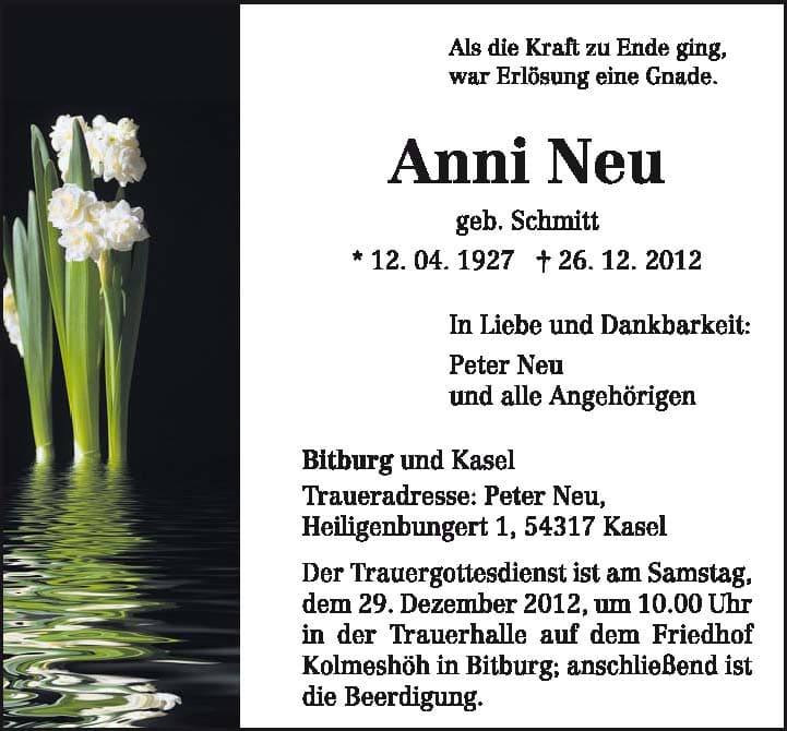 Frau Anni Neu