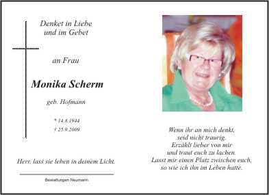 Frau Monika Scherm