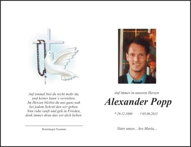 Herr Alexander Popp