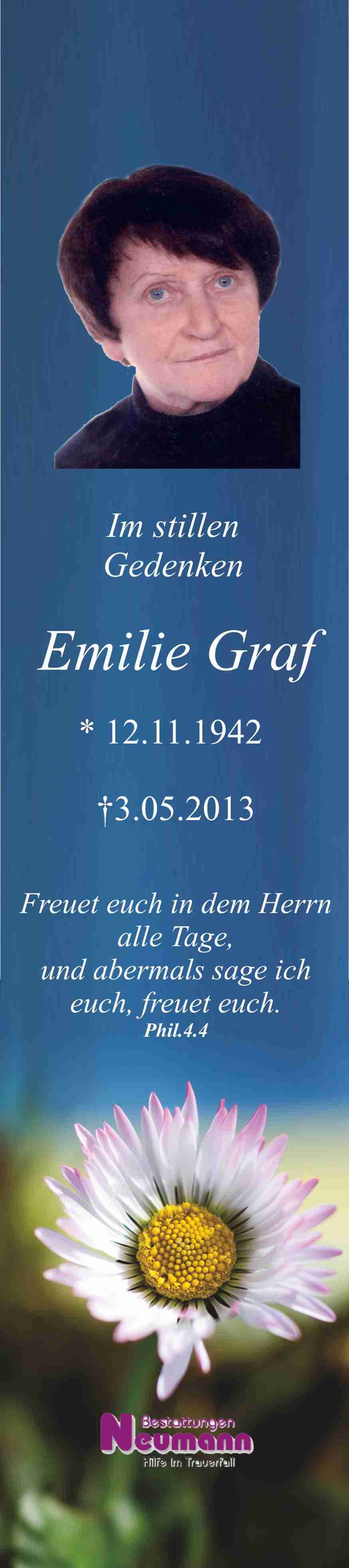 Frau Emilie Graf