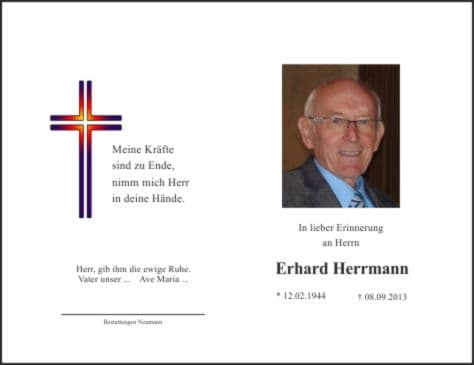 Herr Erhard Herrmann