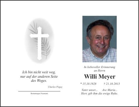 Herr Willi Meyer