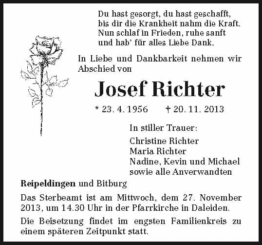 Herr Josef Richter