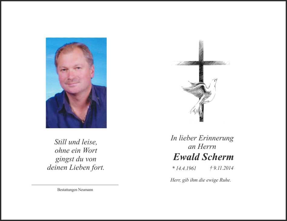 Herr Ewald Scherm