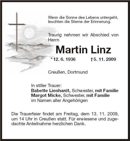 Herr Martin Linz