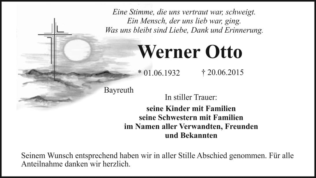Herr Werner Otto
