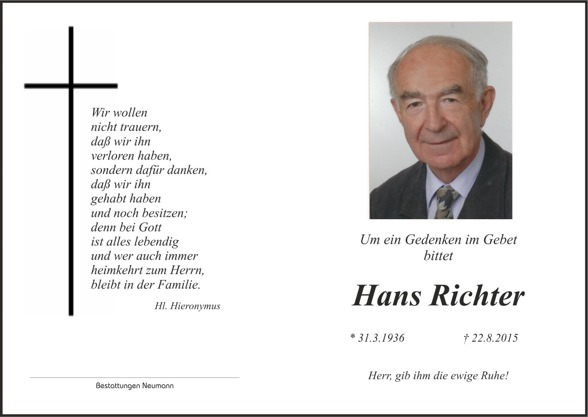 Herr Hans Richter