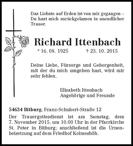 Herr Richard Ittenbach