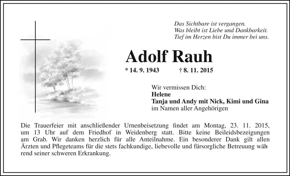 Herr Adolf Rauh