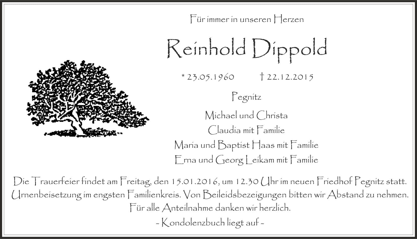 Herr Reinhold Dippold