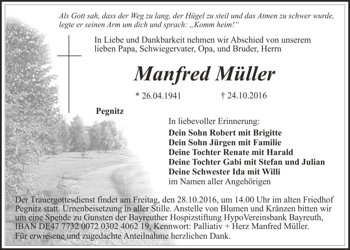 Herr Manfred Müller