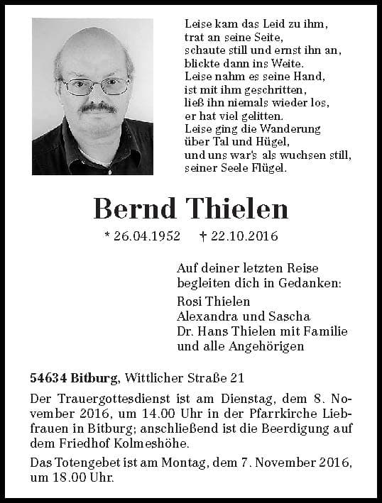 Herr Bernd Thielen