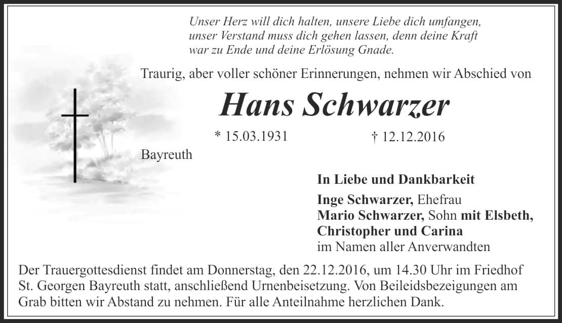 Herr Hans Schwarzer
