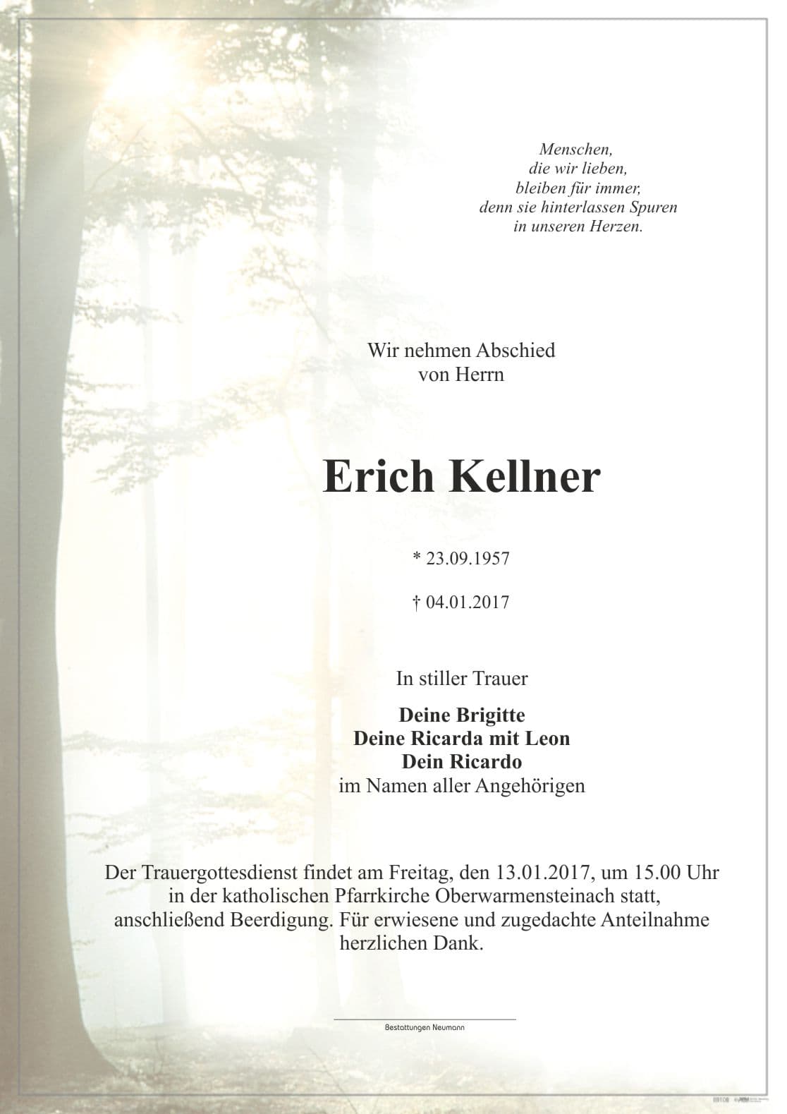 Herr Erich Kellner