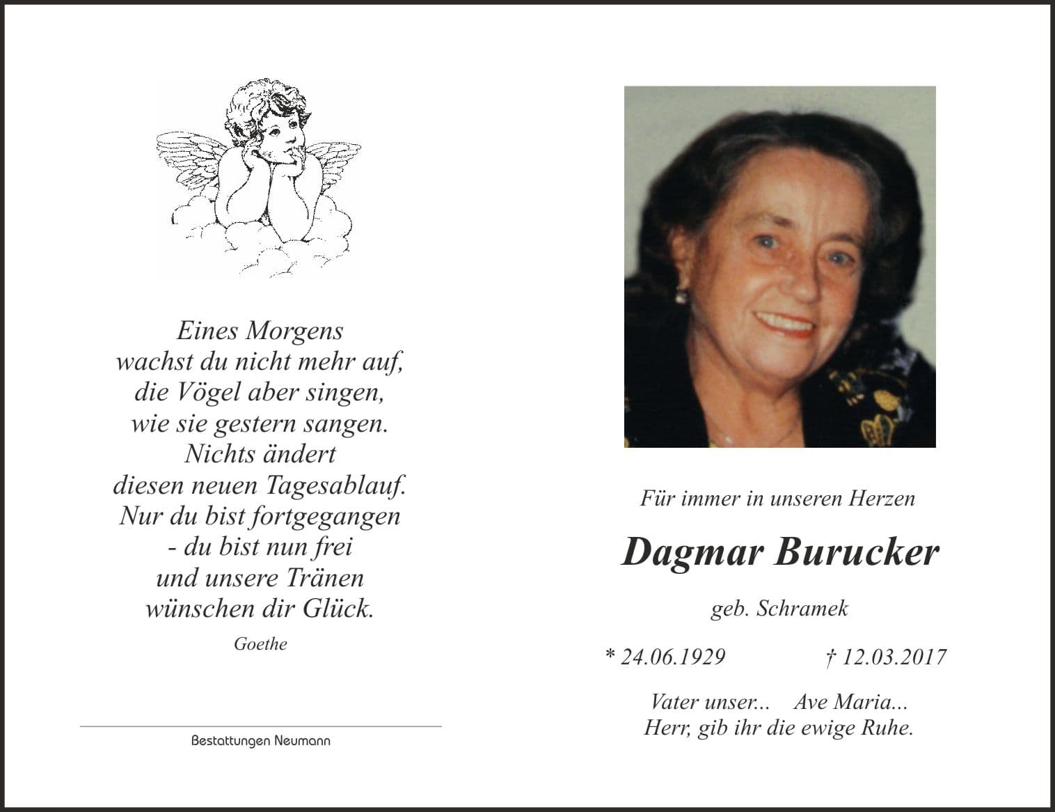 Frau Dagmar Burucker