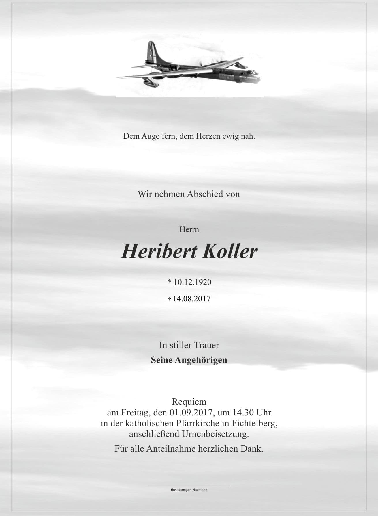 Herr Heribert Koller