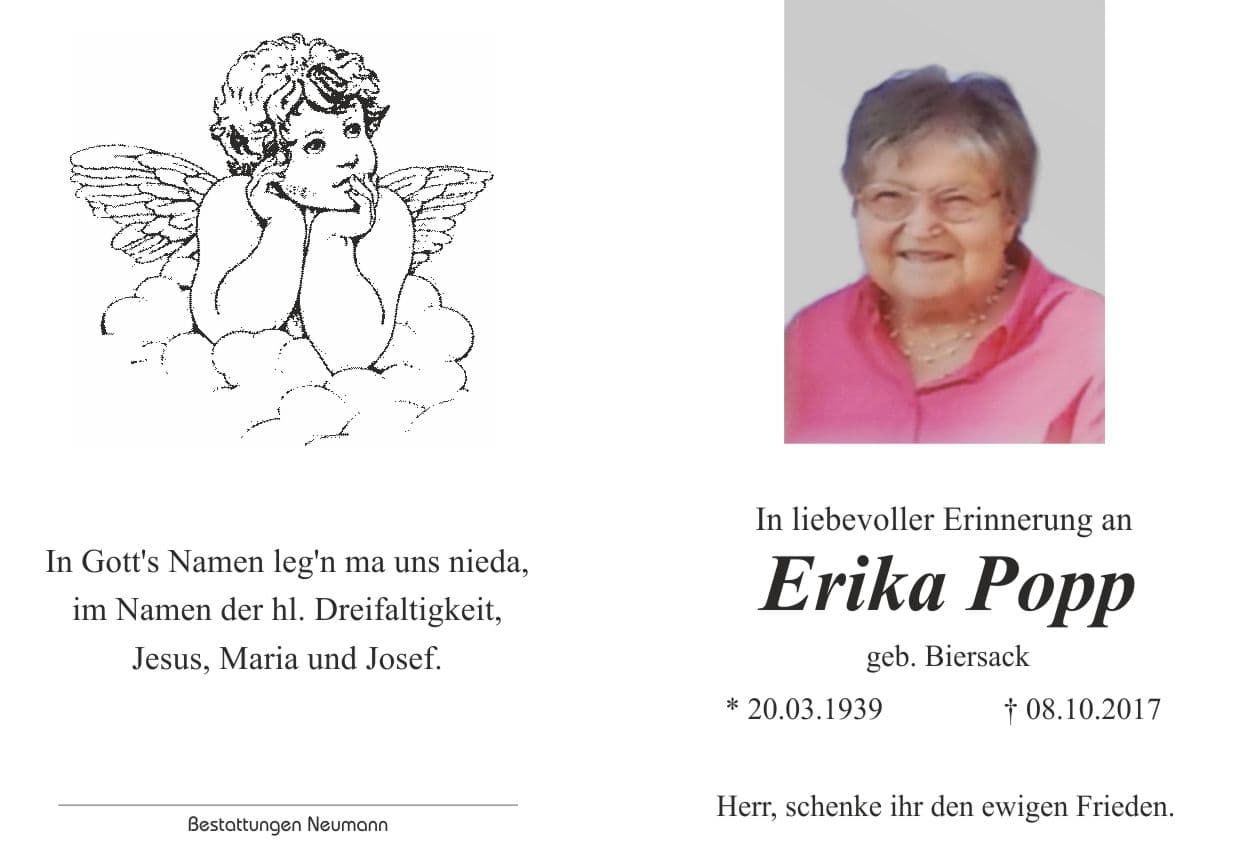 Frau Erika Popp