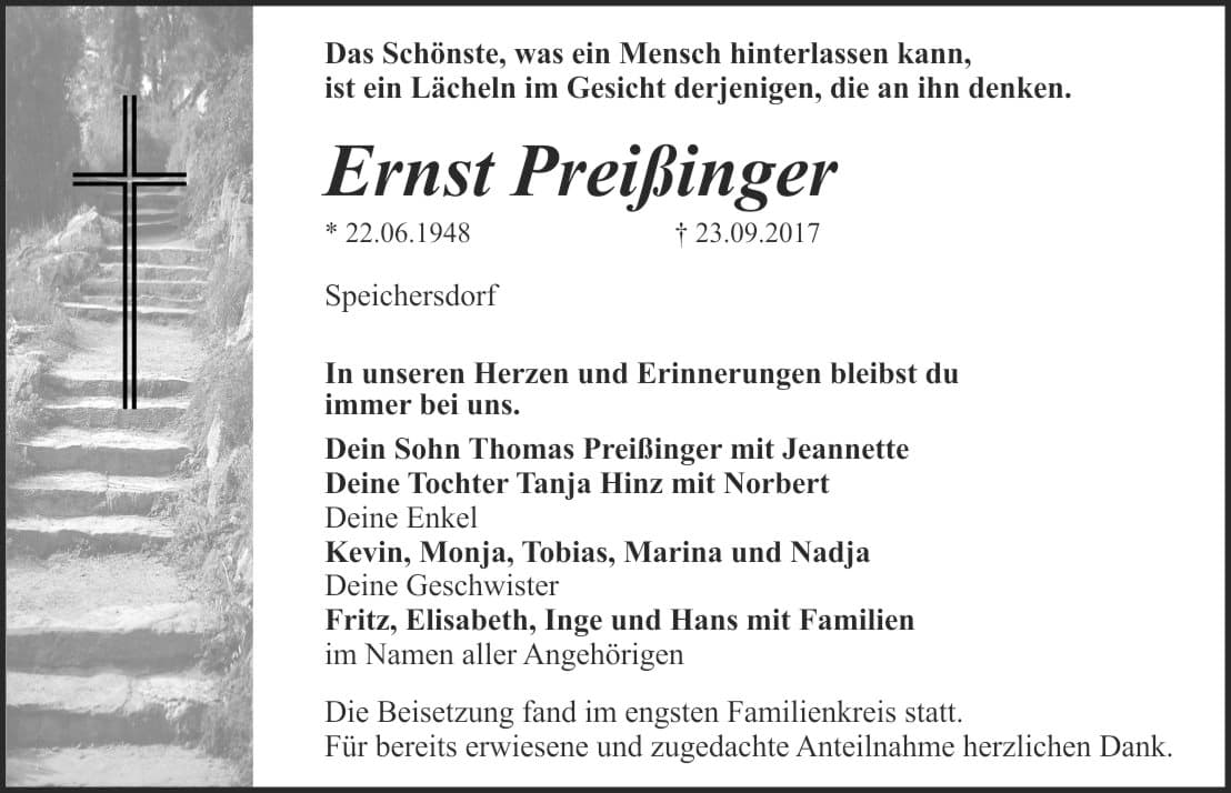 Herr Ernst Preißinger