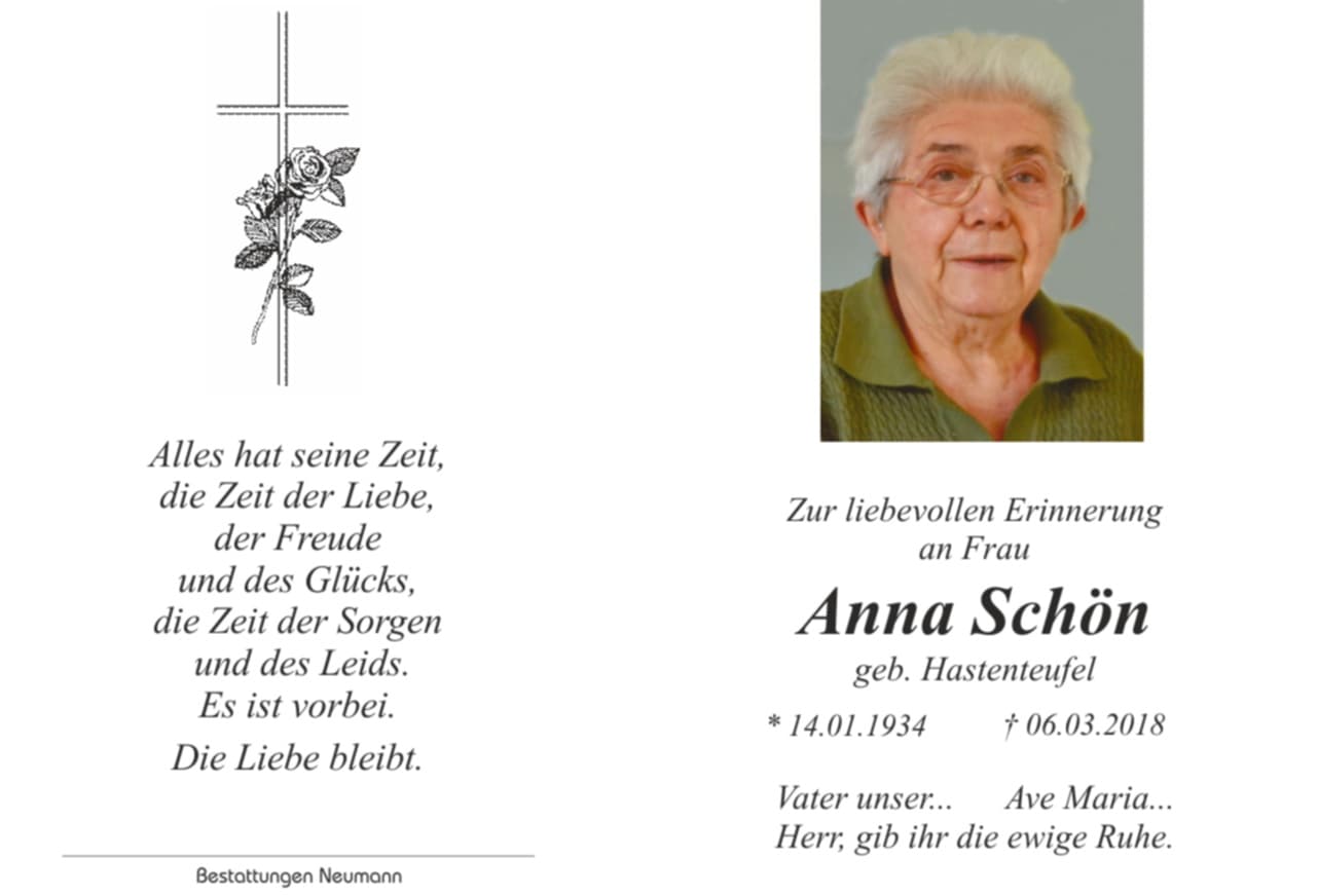 Frau Anna Schön