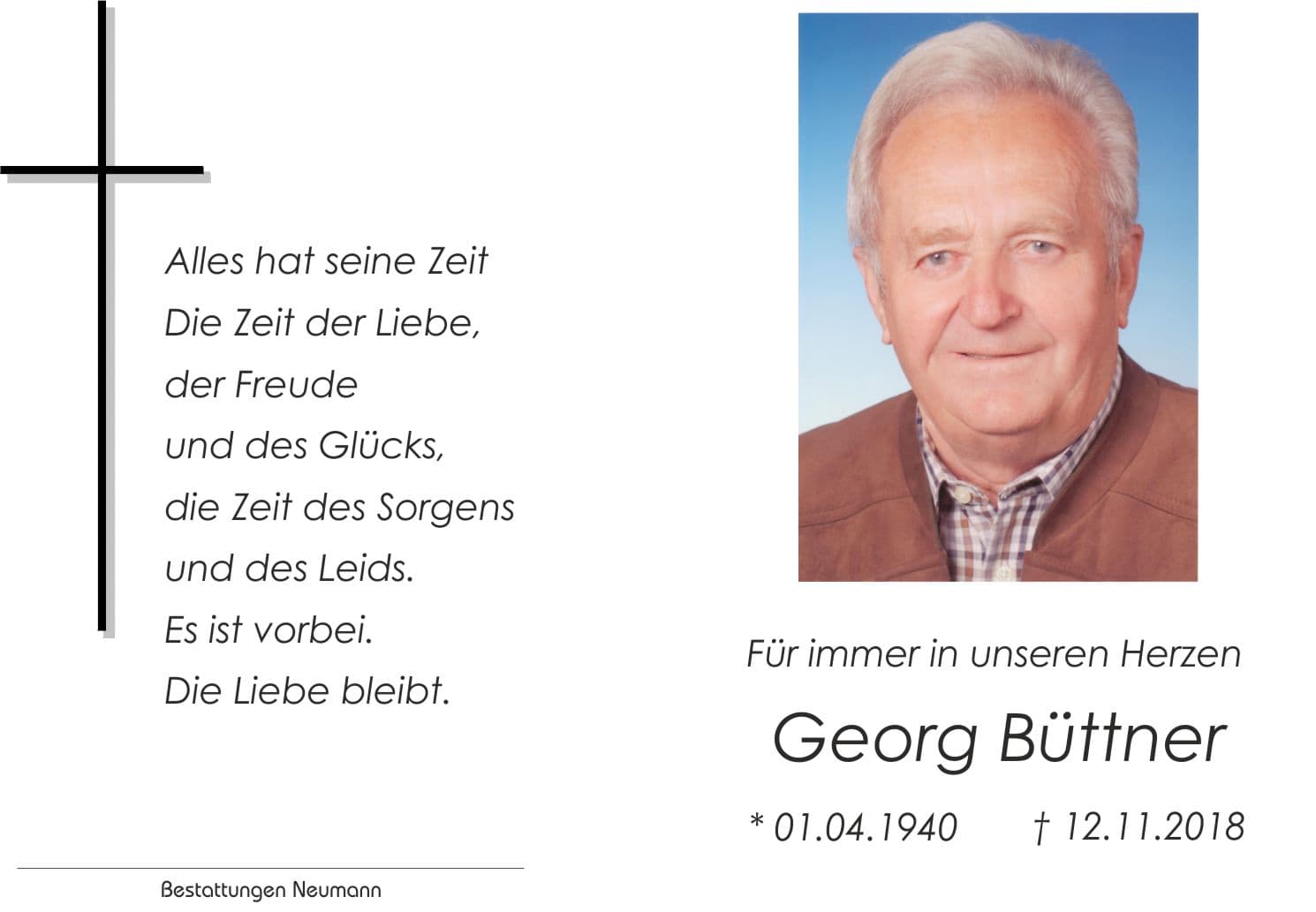 Herr Georg Büttner