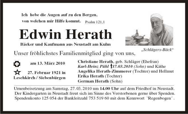 Herr Edwin Herath