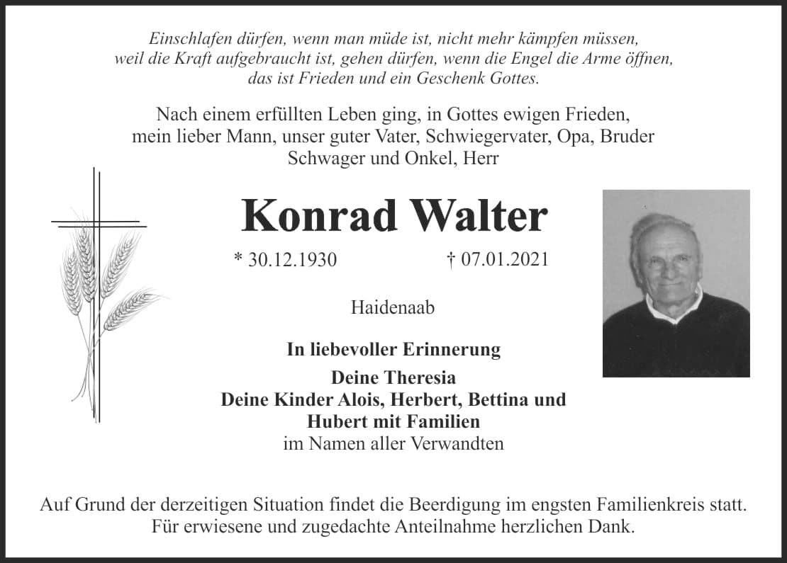 Herr Konrad Walter