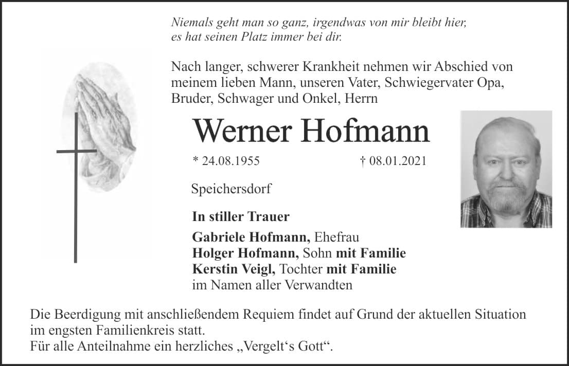 Herr Werner Hofmann