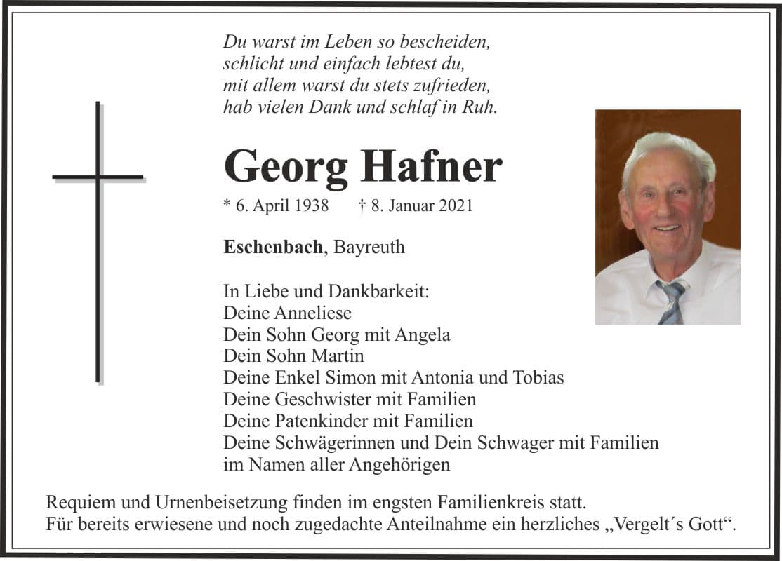 Herr Hafner Georg