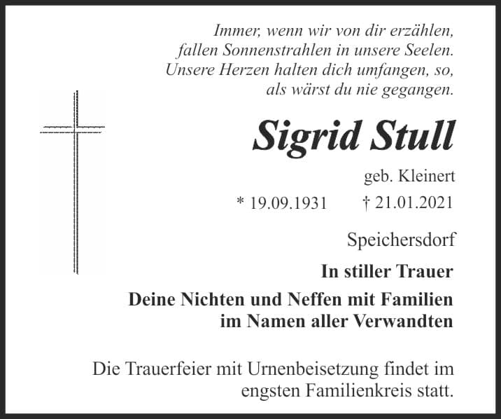 Frau Sigrid Stull