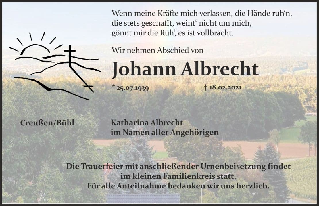 Herr Johann Albrecht