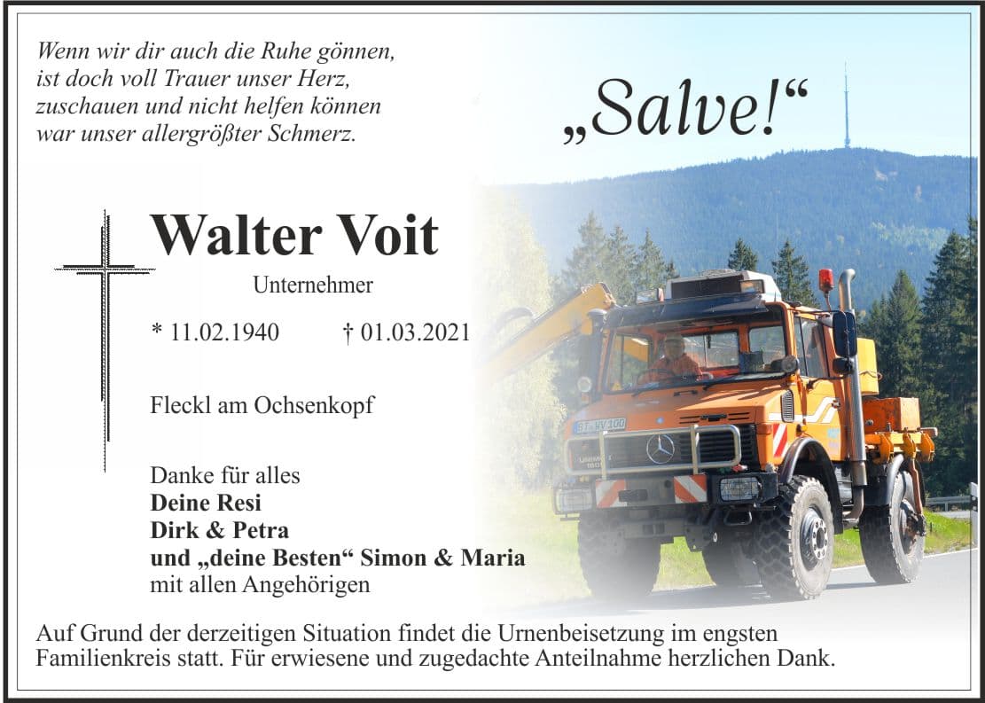 Herr Walter Voit