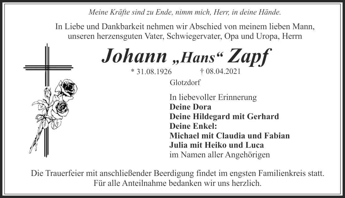 Herr Zapf Johann