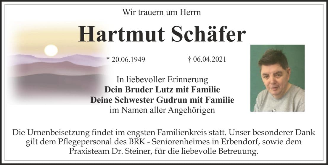 Herr Hartmut Schäfer