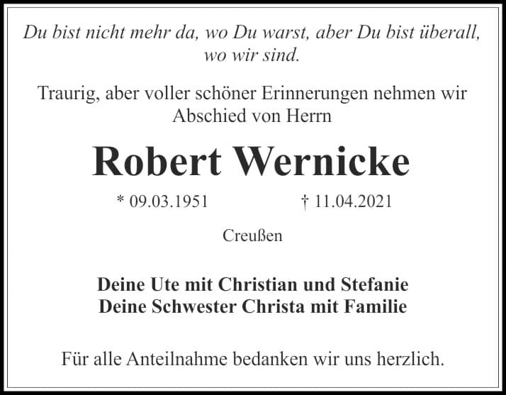 Herr Horst Wernicke