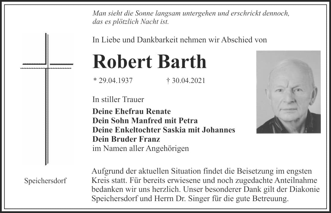 Herr Robert Barth