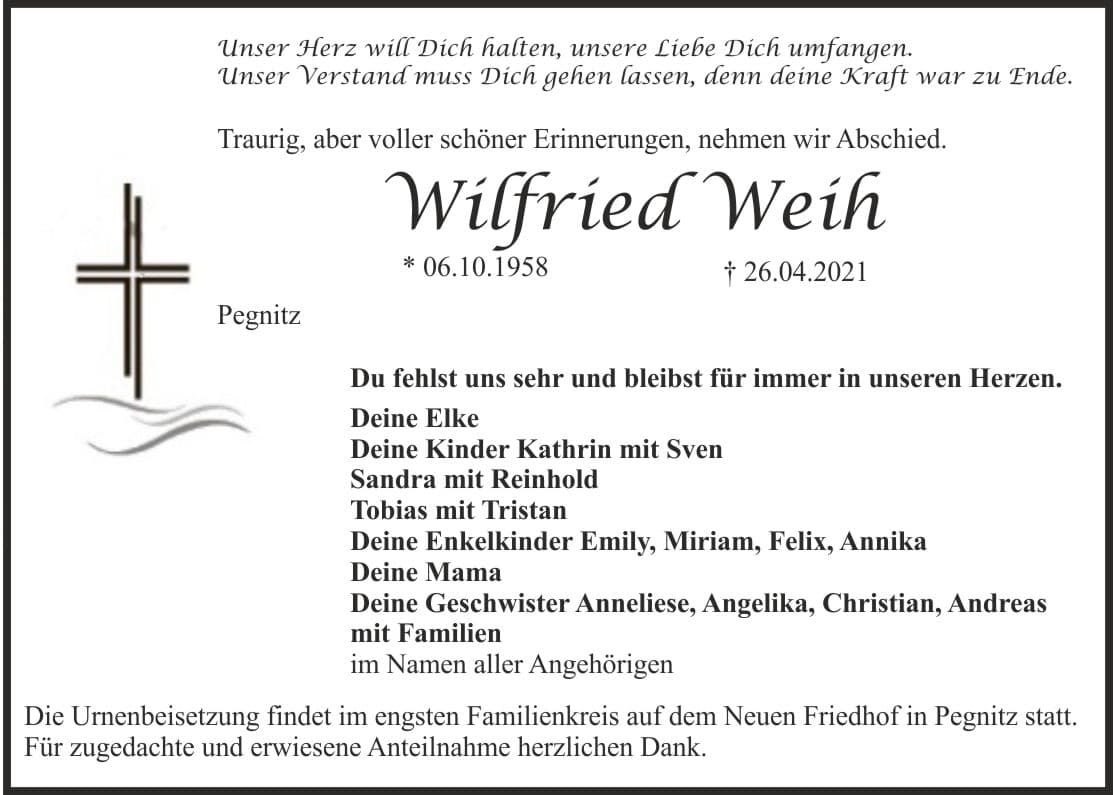 Herr Wilfried Weih